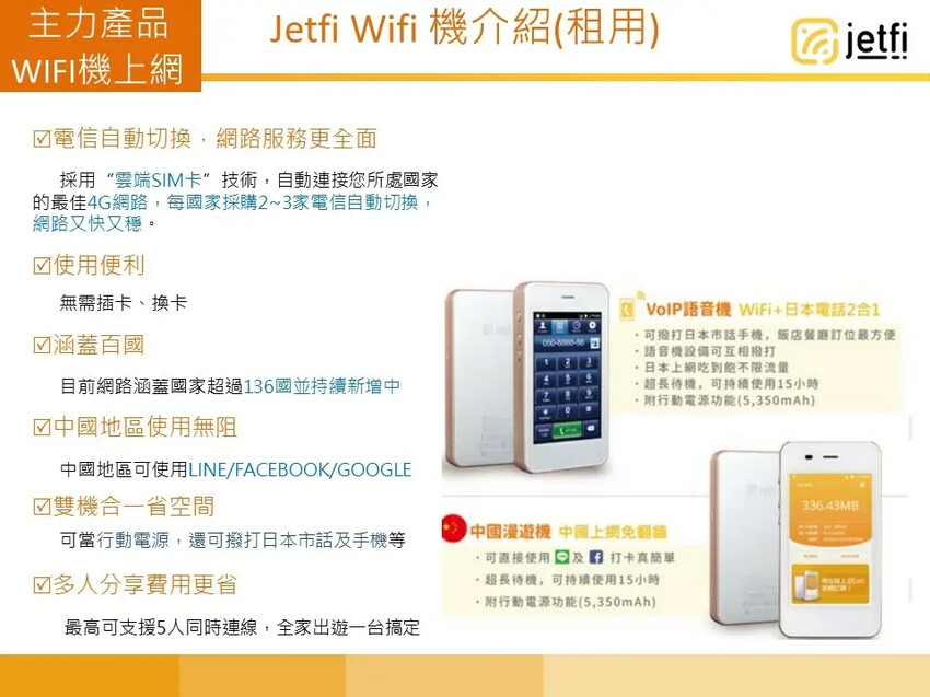 JetFi Mobile 桔豐科技|行動WIFI網路分享器 投影片2.JPG
