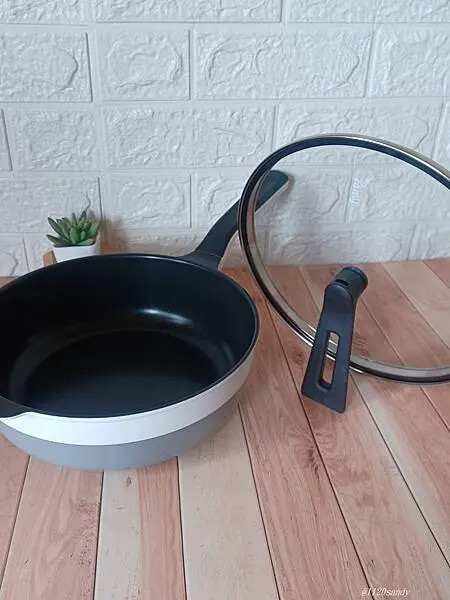 日本進口Remy Pan plus多功能萬用不沾深炒鍋+日本製Remy耐熱料理夾 質感鍋具 料理好幫手