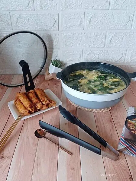 日本進口Remy Pan plus多功能萬用不沾深炒鍋+日本製Remy耐熱料理夾 質感鍋具 料理好幫手