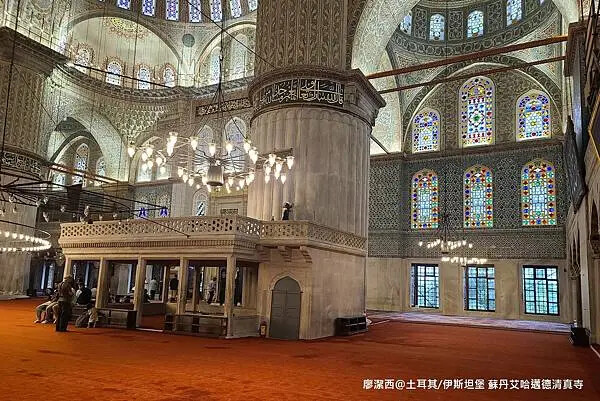 土耳其/伊斯坦堡 蘇丹艾哈邁德清真寺