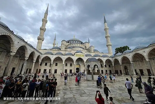 土耳其/伊斯坦堡 蘇丹艾哈邁德清真寺