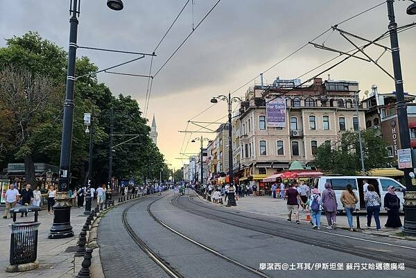 土耳其/伊斯坦堡 蘇丹艾哈邁德廣場