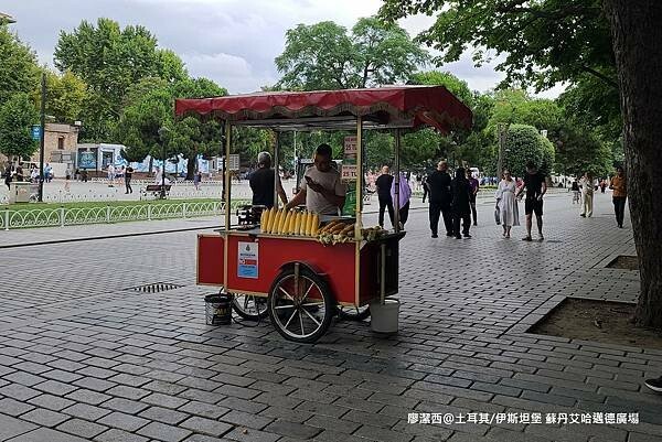 土耳其/伊斯坦堡 蘇丹艾哈邁德廣場