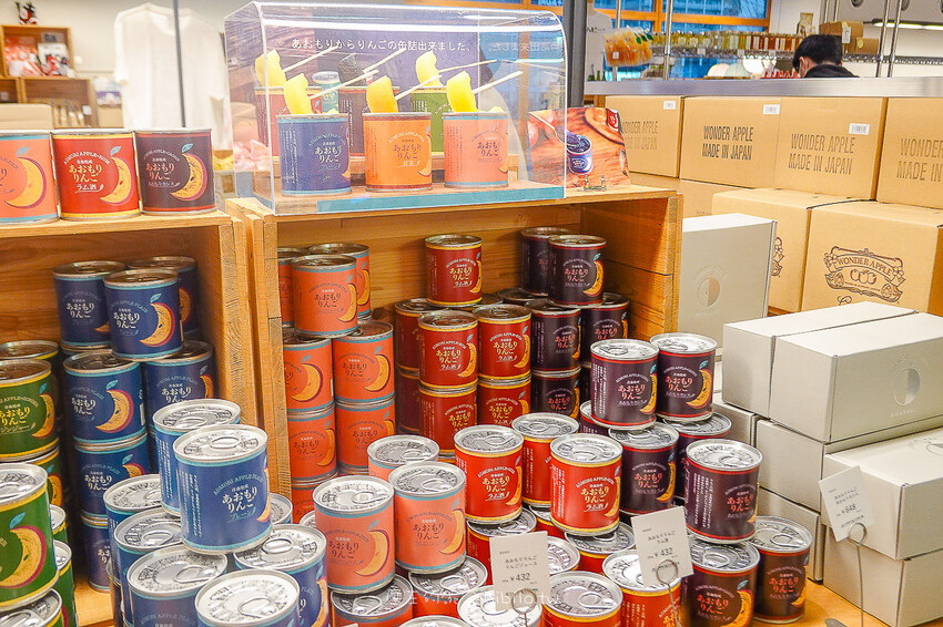 日本青森伴手禮推薦 A-Factory蘋果工廠 蘋果迷必須要來實現蘋果自由。