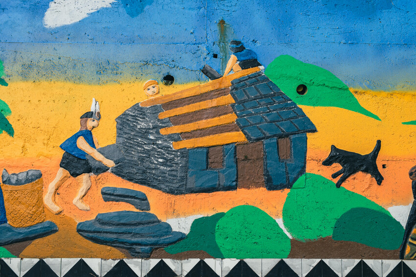 屏東縣來義鄉走讀二峰圳 x 排灣族文化與百年水利技術的交融 | 手作排灣族傳統點心好美味!