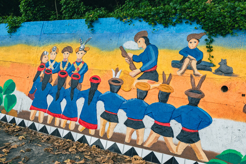 屏東縣來義鄉走讀二峰圳 x 排灣族文化與百年水利技術的交融 | 手作排灣族傳統點心好美味!