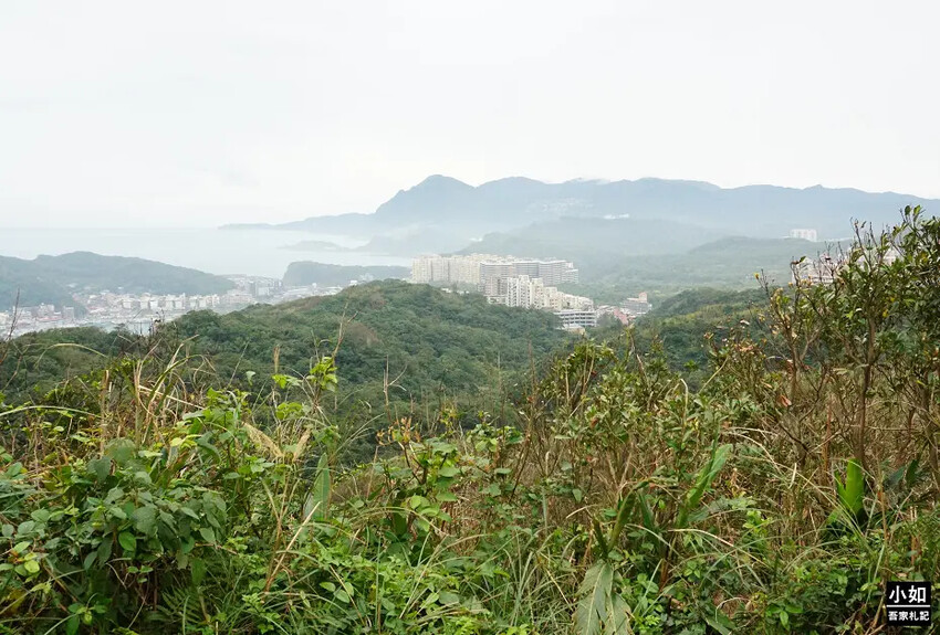 基隆市中正區【基隆步道】龍崗步道,走過槓子寮砲台,槓子寮山,三角點,大學內的步道！