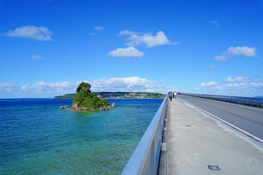 日本沖繩必訪打卡點！ 古宇利大橋南端觀景台｜欣賞沖繩第二長大橋的無敵海景