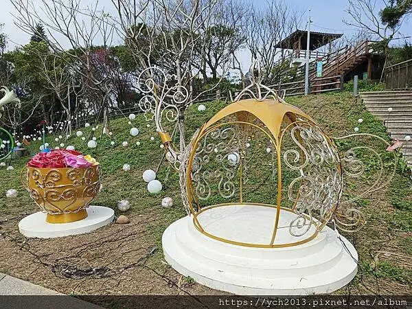 桃園蘆竹大古山賞香水櫻，發現桃園燈會展場