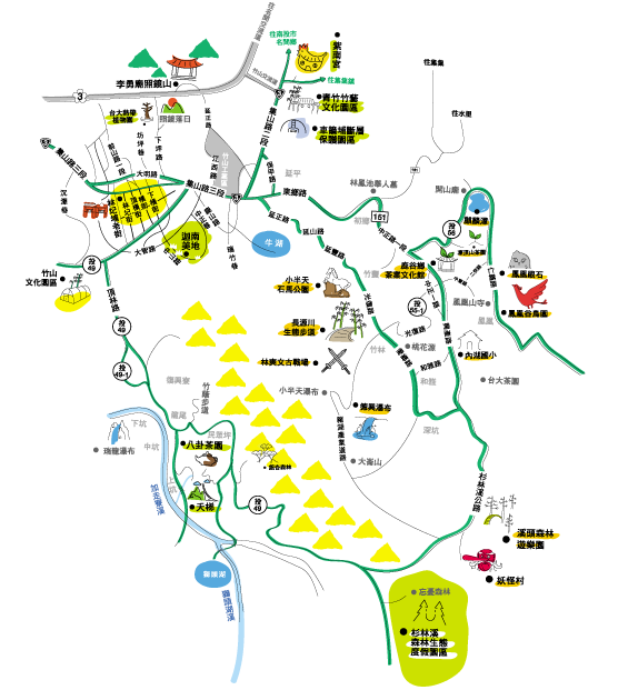南投縣竹山鎮太極美地|推薦12處竹山鹿谷景點、行程路線,來場充滿仙氣的茶竹文化之旅