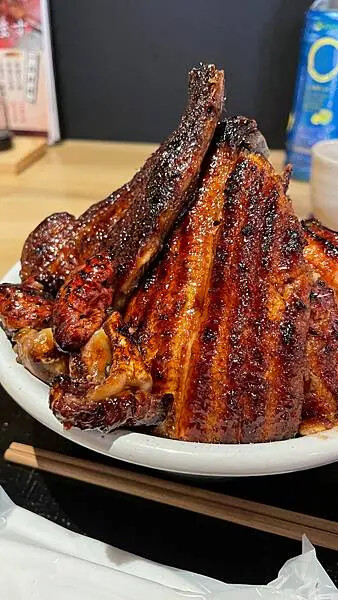 日本2024名古屋自由行-只賣三小時鰻魚富士山-Unagi Hirudake昼だけうなぎ屋 栄本店