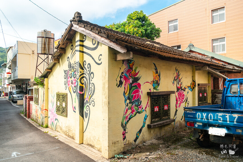 台中市新社區馬力埔彩繪小徑 | 台中新社花海可去這景點!繽紛彩繪內藏在地文化~