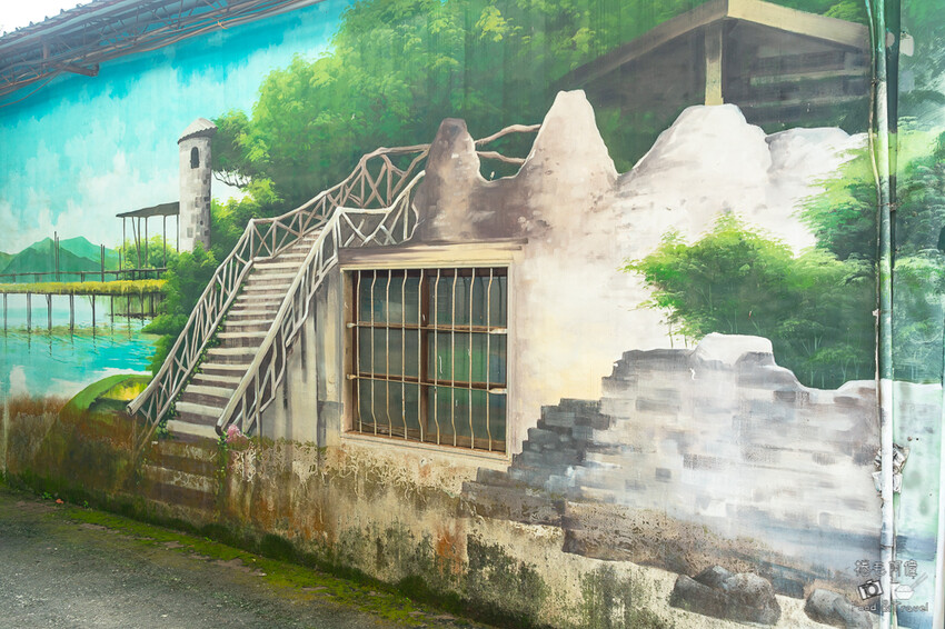 台中市新社區馬力埔彩繪小徑 | 台中新社花海可去這景點!繽紛彩繪內藏在地文化~