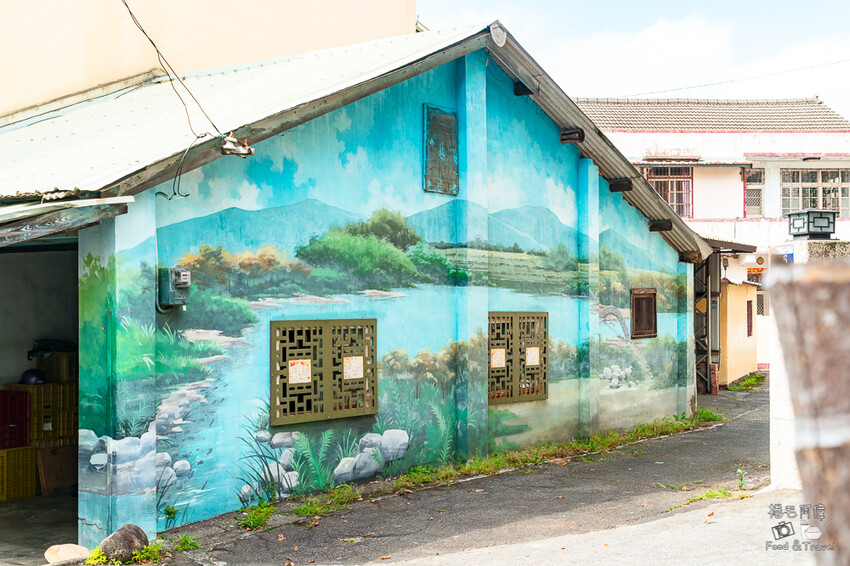 台中市新社區馬力埔彩繪小徑 | 台中新社花海可去這景點!繽紛彩繪內藏在地文化~