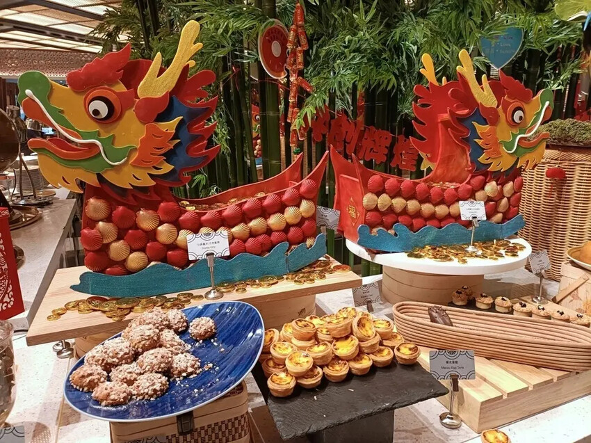 澳門2024澳門|上葡京自助山~超過百道菜色的自助餐,沒有吃完一輪就已經飽到頂天囉!