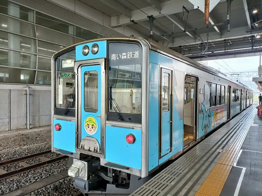 日本2024東京北海道|青い森鉄道(青森鐵道線),搭乘方式太特別!