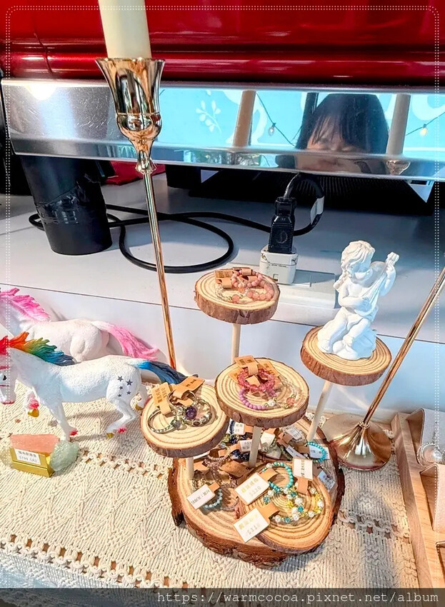 ［府中］獨角獸森林咖啡館，創造獨一無二的水晶手鍊DIY