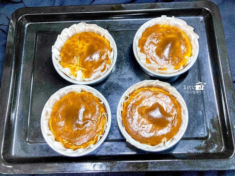 烘焙筆記│巴斯克,一盆麵糊做出四個口味