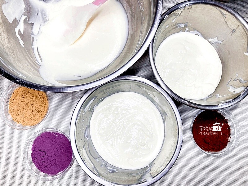 烘焙筆記│巴斯克,一盆麵糊做出四個口味