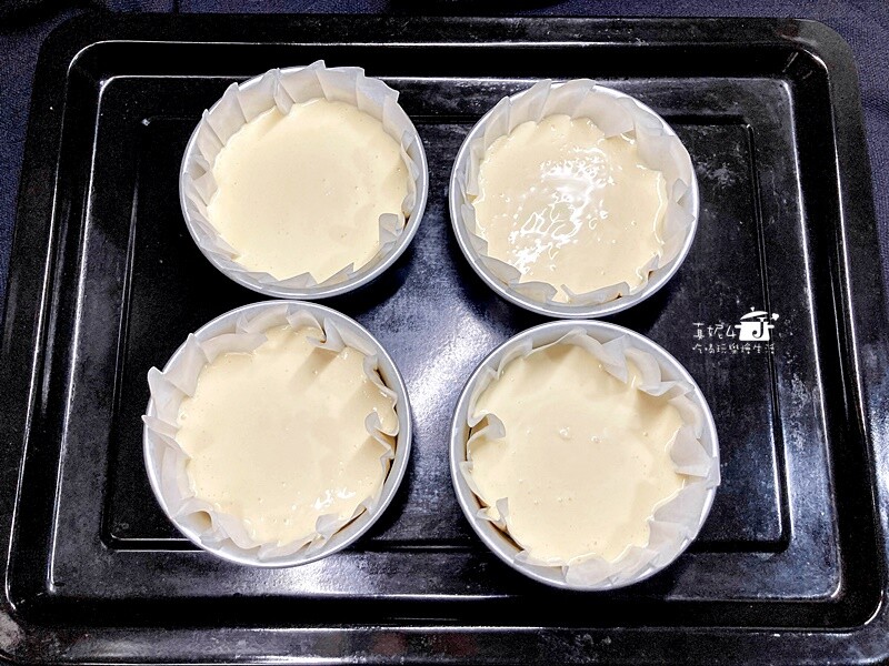 烘焙筆記│巴斯克,一盆麵糊做出四個口味