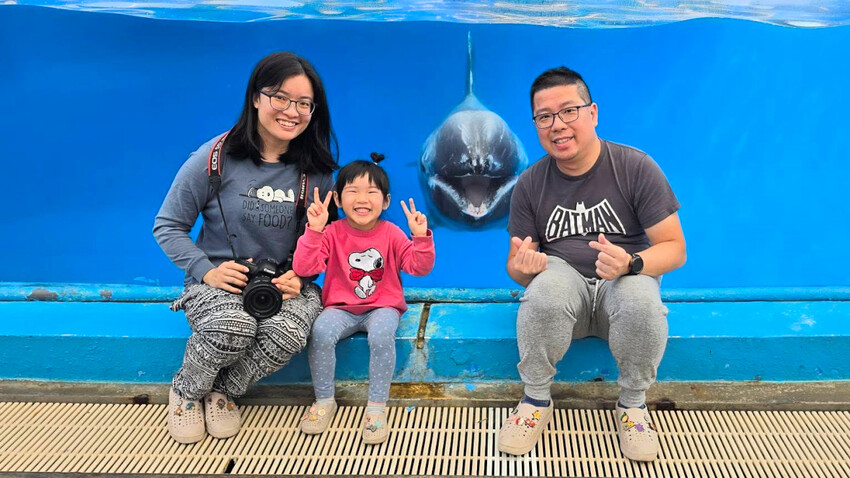 花蓮遠雄海洋公園親親海洋夜未眠 近距離與海豚海獅親近,夜探水族館,與魚共眠超好玩親子行程推薦! - 奇奇一起玩樂趣