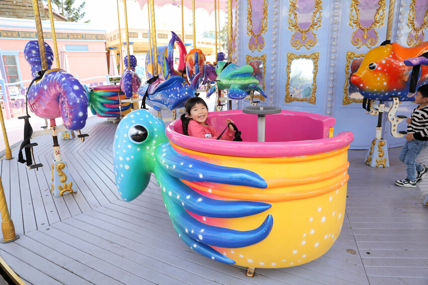 花蓮遠雄海洋公園親親海洋夜未眠 近距離與海豚海獅親近,夜探水族館,與魚共眠超好玩親子行程推薦! - 奇奇一起玩樂趣