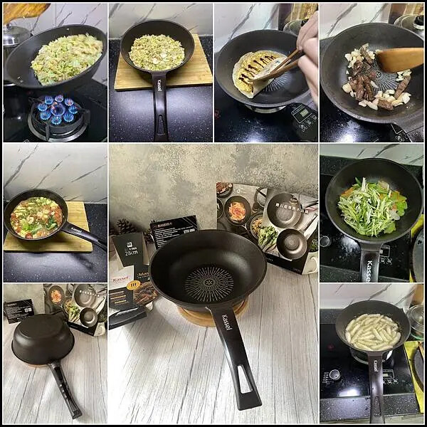 【不沾鍋/好讚鍋推薦】【韓國Kassel 鑽石超導熱不沾輕量 【不沾鍋/好讚鍋推薦】【韓國Kassel 鑽石超導熱不沾輕量