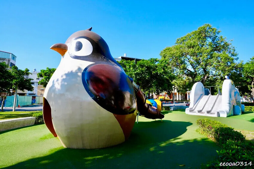 屏東遛小孩好去處「勝利動物溜滑梯公園」，8座超萌動物溜滑梯免