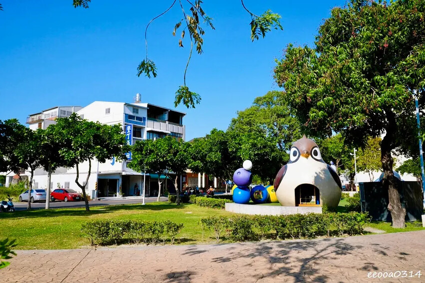 屏東遛小孩好去處「勝利動物溜滑梯公園」，8座超萌動物溜滑梯免