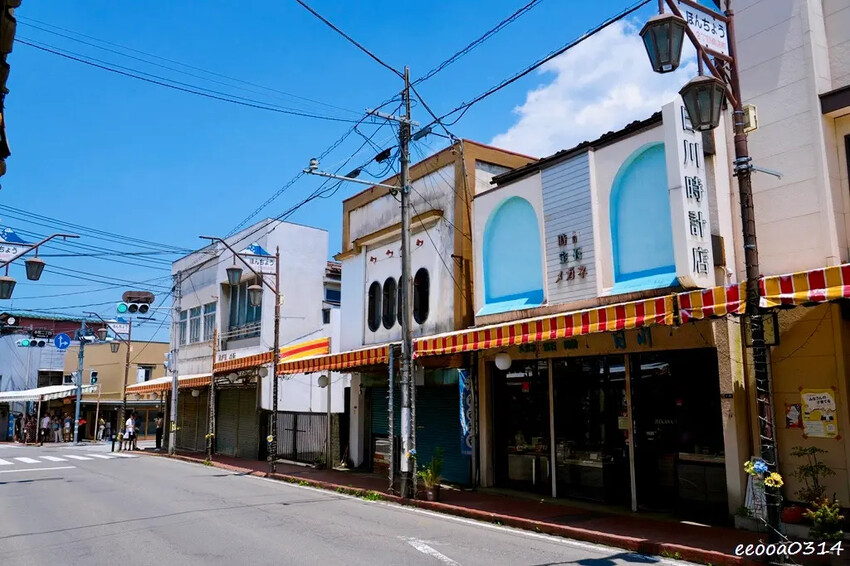 河口湖富士山拍攝景點「日川時計店」， FUJISAN SHO