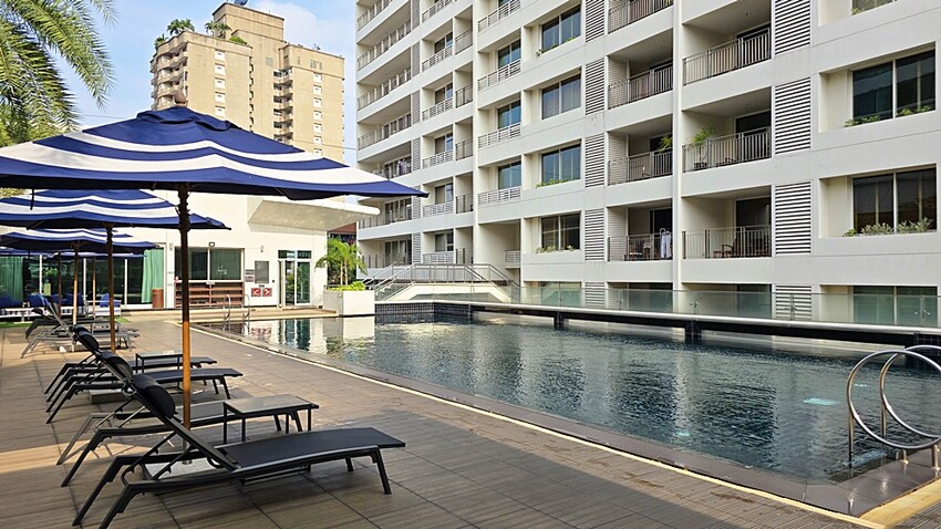 泰國泰國曼谷住宿推薦|Centre Point Serviced Apartment Thong Lo，公寓式酒店、超大房型配備強，廚房、洗烘衣