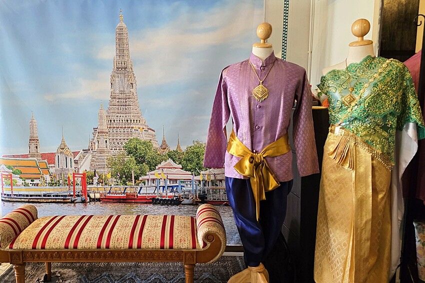 泰國曼谷自由行必去體驗！！光療美甲、泰服拍攝、生薑暖油按摩SPA！！