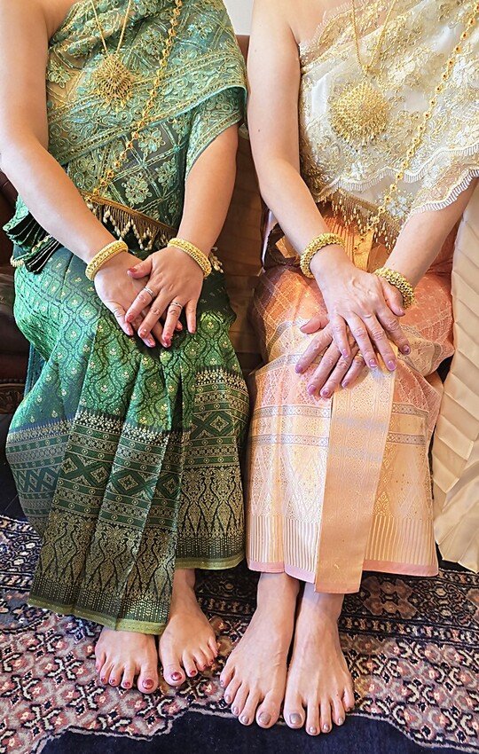 泰國曼谷自由行必去體驗！！光療美甲、泰服拍攝、生薑暖油按摩SPA！！