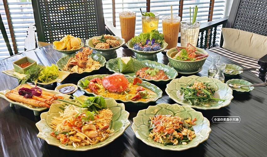 泰國泰國曼谷米其林推薦｜Erawan Tea Room傳統及創意泰式料理，還有精緻下午茶絕不容錯過！(近四面佛旁)