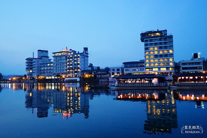 日本雛之里山陽館》ひなの里山陽館一泊二食的屋形船體驗用餐愜意舒心，緊依三偎川風景秀麗