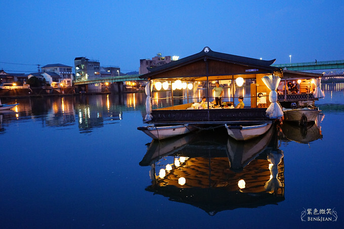 日本雛之里山陽館》ひなの里山陽館一泊二食的屋形船體驗用餐愜意舒心，緊依三偎川風景秀麗