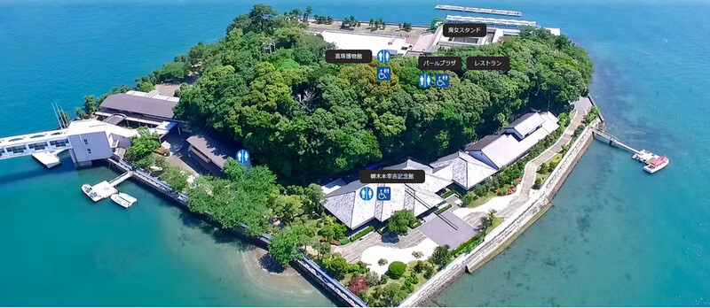 日本MIKIMOTO御本木真珠島》精美的珍珠小小的島,珍珠博物館還有海女採珠表演. 三重縣景點