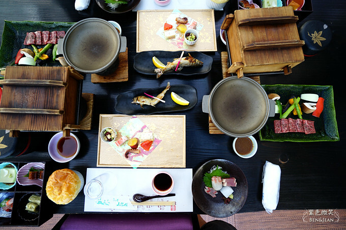 日本雛之里山陽館》ひなの里山陽館一泊二食的屋形船體驗用餐愜意舒心，緊依三偎川風景秀麗