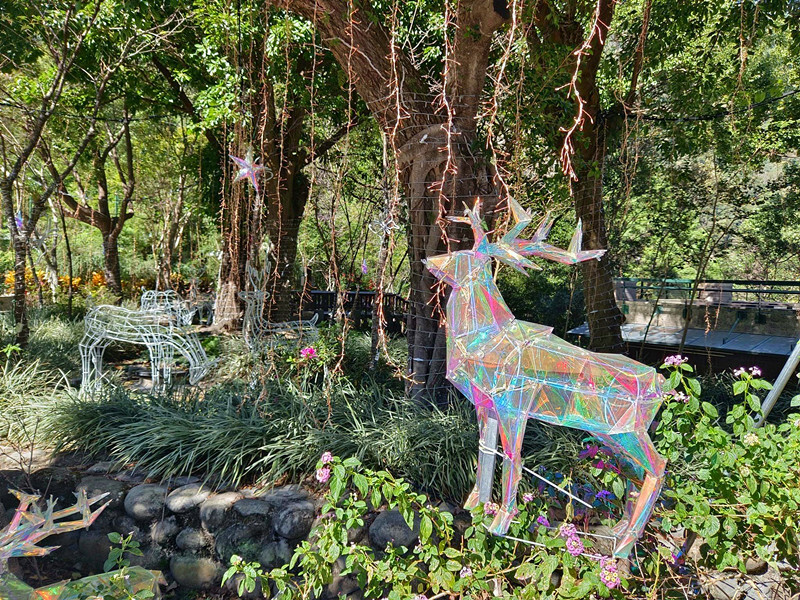 台中市和平區2024山谷燈光節|谷關燈區變身聖誕村,梨山還有全國最高聖誕樹