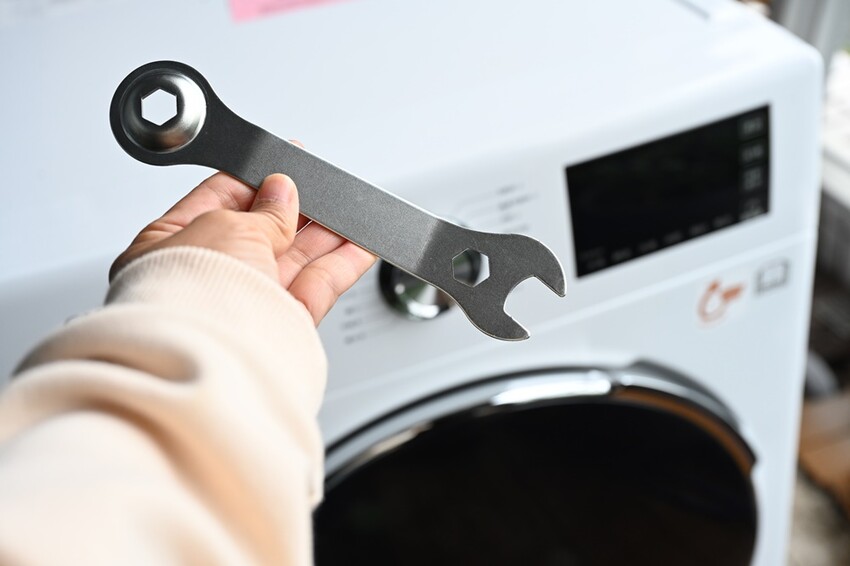 開箱。CHIMEI奇美智能滾筒洗衣機 WS-V139WD|蒸氣洗、一小時洗脫烘、槽洗淨、智能省水! - 快樂的過每一天