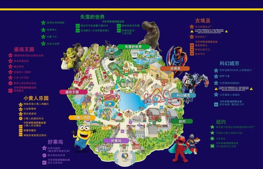 新加坡新加坡環球影城Universal Studios Singapore ➤麻雀雖小五臟俱全✔輕鬆又好玩✔快通值得買嗎?!