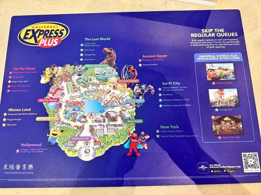 新加坡新加坡環球影城Universal Studios Singapore ➤麻雀雖小五臟俱全✔輕鬆又好玩✔快通值得買嗎?!
