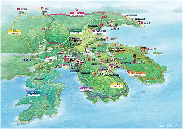 [韓國清州]青南台(청남대) |韓國總統的度假勝地！溫暖的南