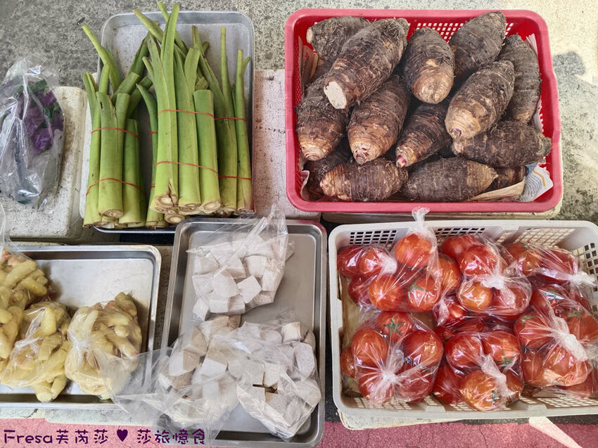 苗栗縣公館鄉苗栗公館【茅鄉亭黃金小鎮休閒農業區】公館市場採買食材「當慶Hakka好味緒－遊貓裏玩廚藝‧共下來尞」感受濃