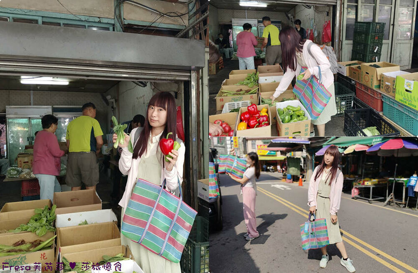 苗栗縣公館鄉苗栗公館【茅鄉亭黃金小鎮休閒農業區】公館市場採買食材「當慶Hakka好味緒－遊貓裏玩廚藝‧共下來尞」感受濃