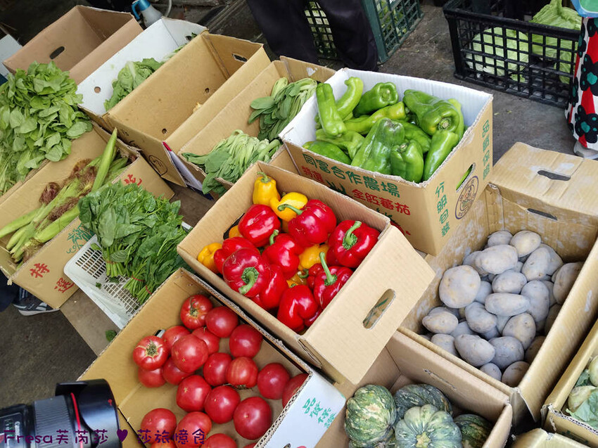 苗栗縣公館鄉苗栗公館【茅鄉亭黃金小鎮休閒農業區】公館市場採買食材「當慶Hakka好味緒－遊貓裏玩廚藝‧共下來尞」感受濃