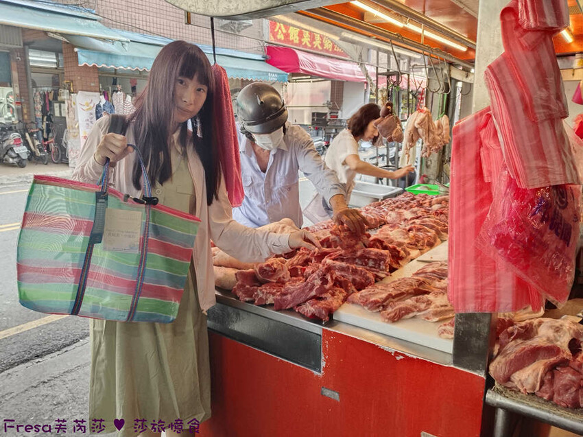 苗栗縣公館鄉苗栗公館【茅鄉亭黃金小鎮休閒農業區】公館市場採買食材「當慶Hakka好味緒－遊貓裏玩廚藝‧共下來尞」感受濃