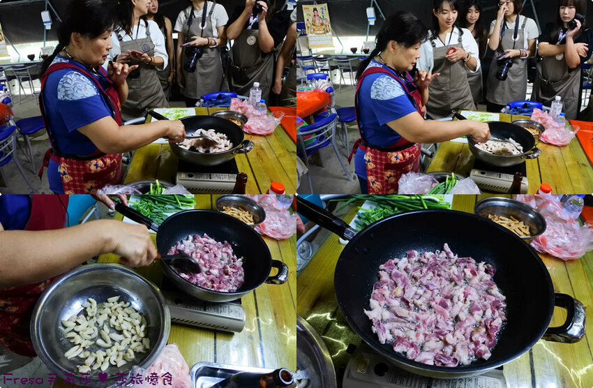 苗栗縣公館鄉苗栗公館【茅鄉亭黃金小鎮休閒農業區】公館市場採買食材「當慶Hakka好味緒－遊貓裏玩廚藝‧共下來尞」感受濃