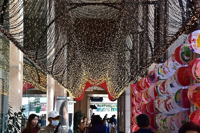 新光三越南西店新年裝置