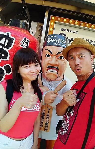 日本大阪通天閣新世界商店街串炸老店PK【串炸達摩 新世界總本